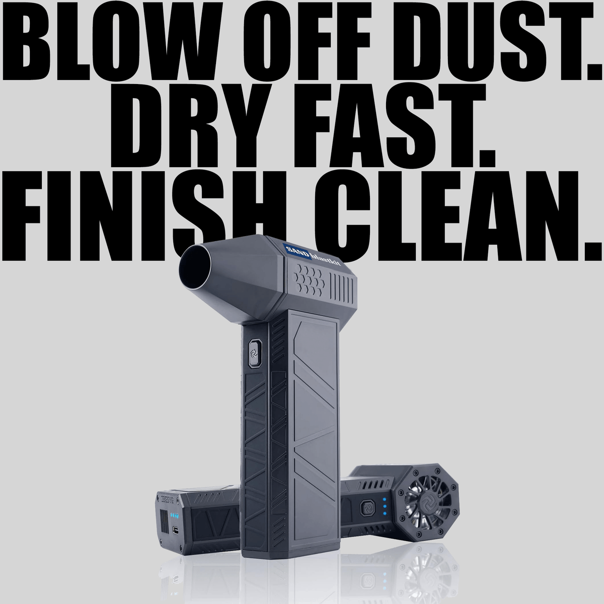 Cordless Sandblower and Dryer