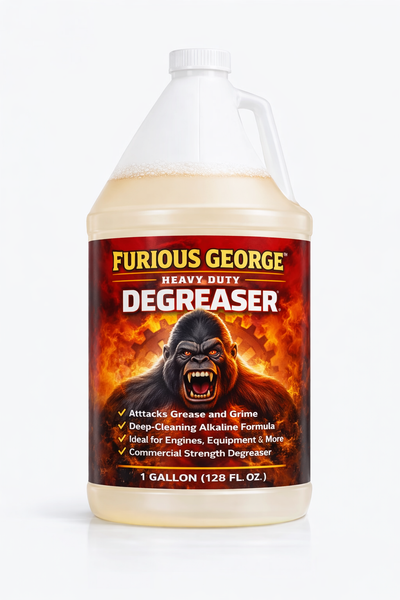 Furious George Heavy Duty Degreaser 1 Gallon | Industrial Strength Cleaner