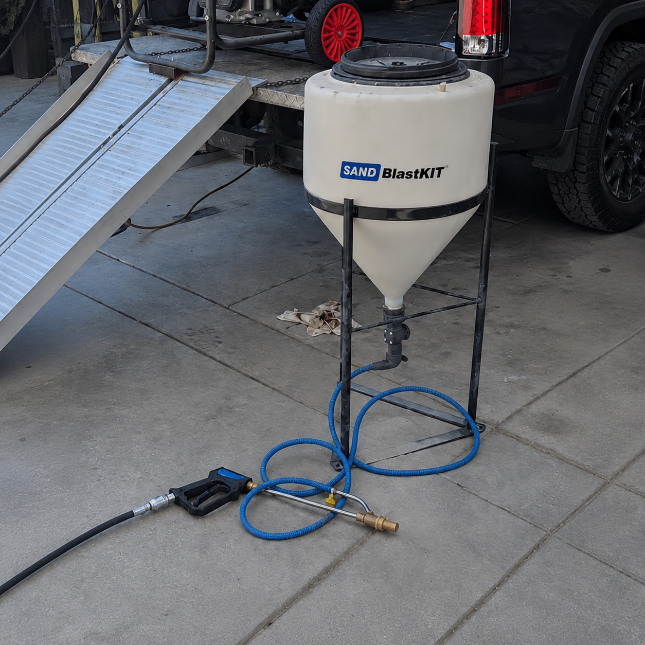 Gravity-Fed System Stand
