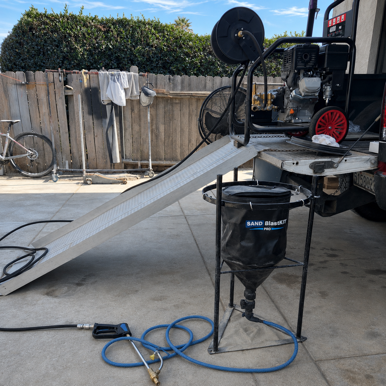 Gravity-Fed System Stand