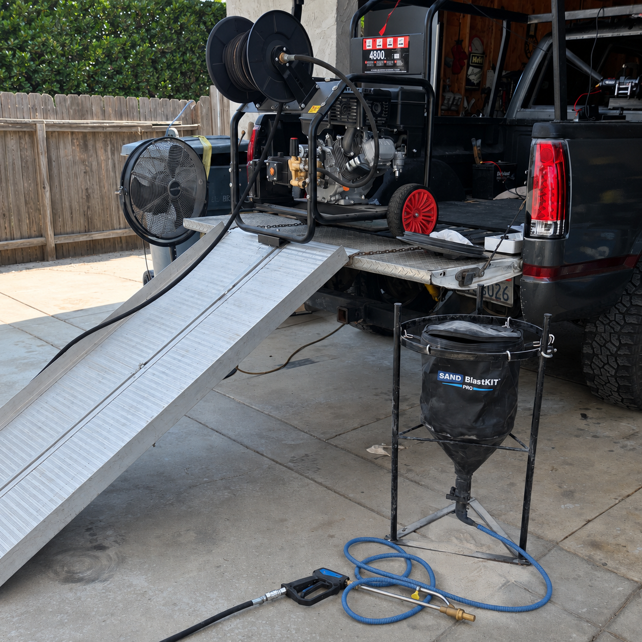 Gravity-Fed System Stand