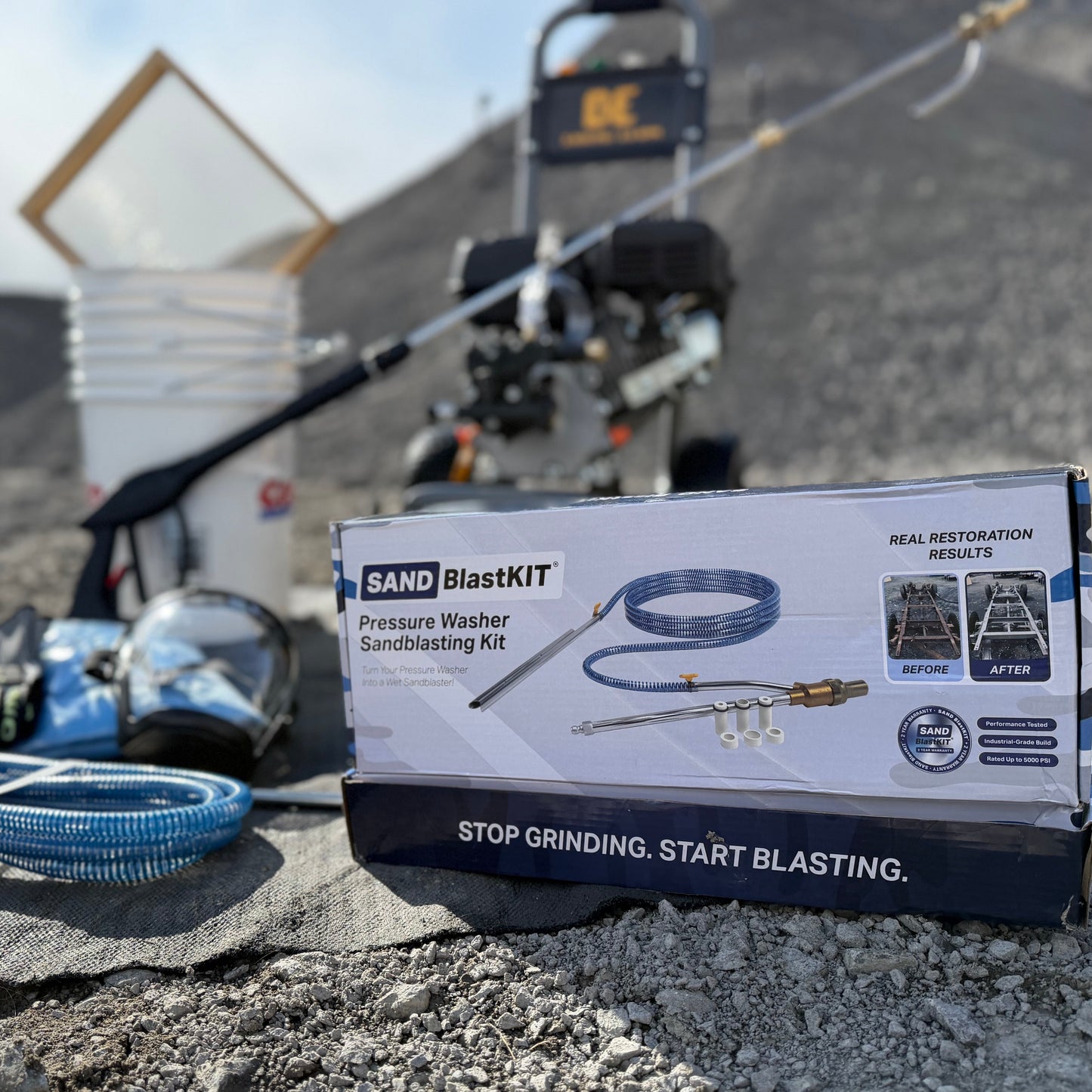Pro Sandblast Kit™  Ceramic Series