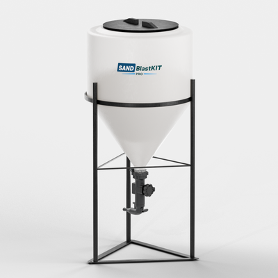 Gravity-Fed System — Inductor Tank + Stand