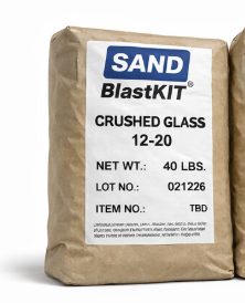 Sand Curshed Glass 40 LBS