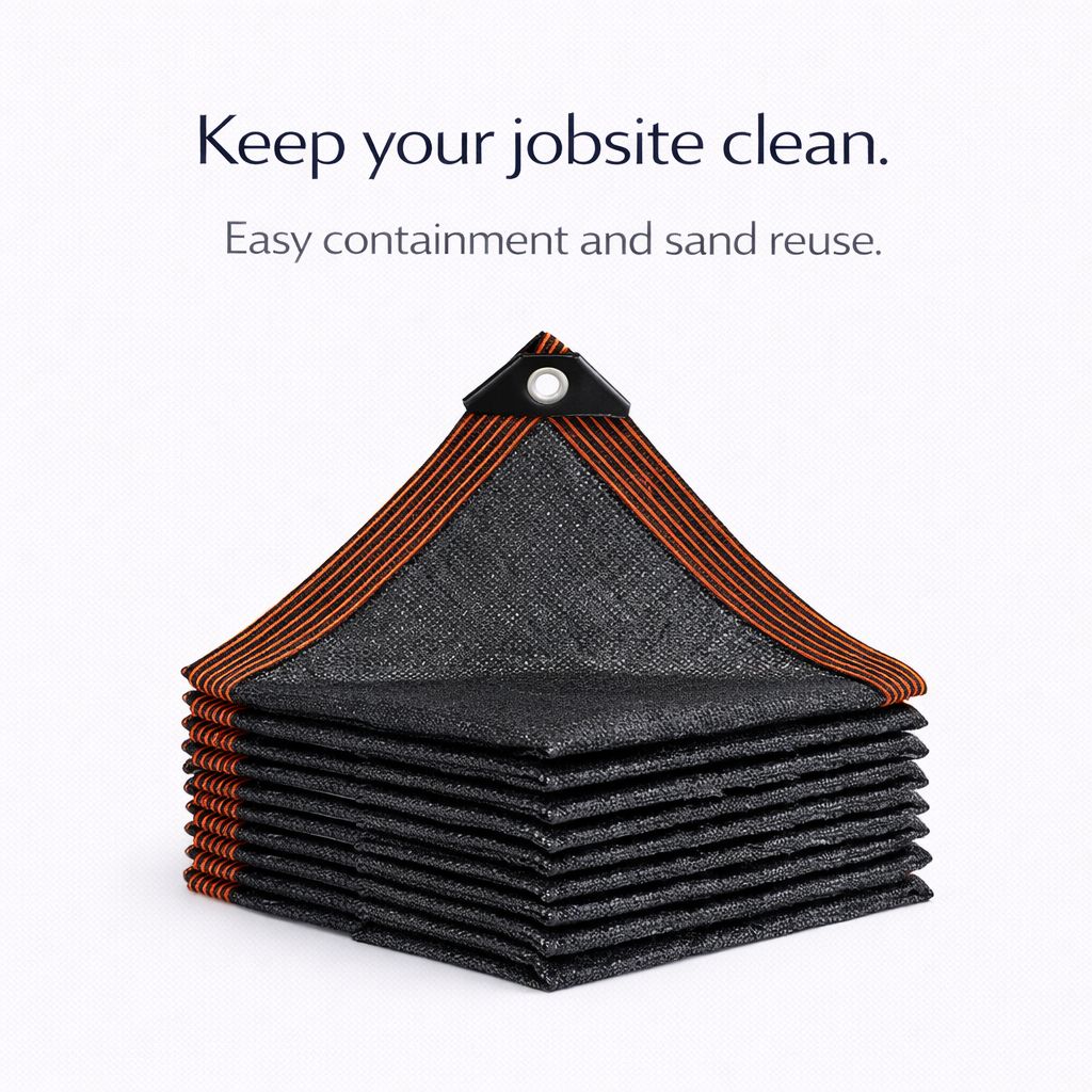 Sandblasting Catch Net