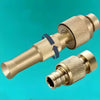 Adjustable High Pressure Water Spray Nozzle (Include Pipe Connector - sandblaskit