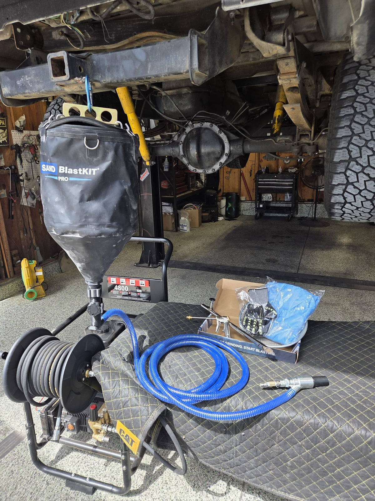 Customer project using SandBlastKit Pro