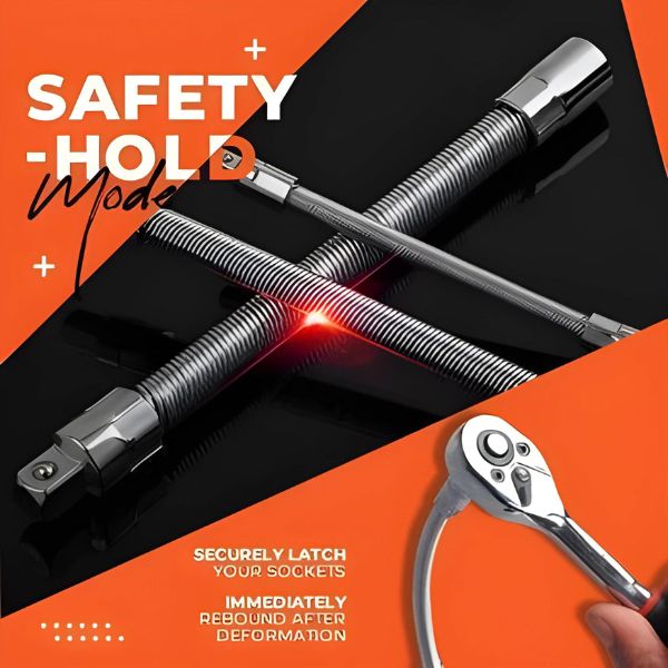 Electric Wrench Sleeve Universal Extension Rod - sandblaskit