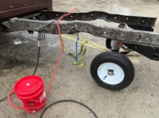 Shane Larson's 1978 Ford frame project