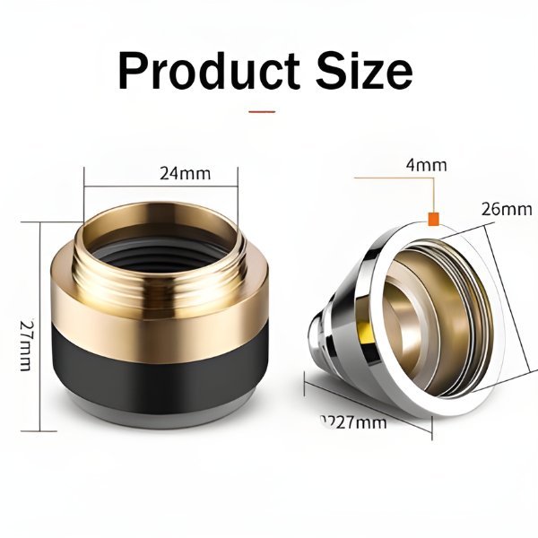 P80 Plasma Cutting Nozzle Protective Cover - sandblaskit